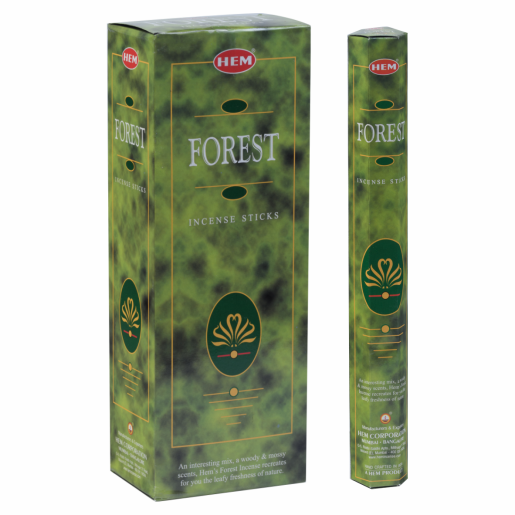 Pachet 120 betisoare parfumate HEM Forest si Ulei aromaterapie Forest Kingaroma, 10 ml