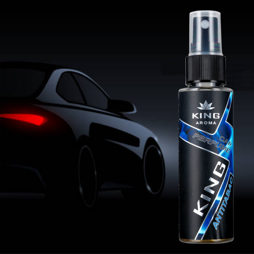 Pachet 12 Odorizante auto Kingaroma, Antitabac, 50 ml