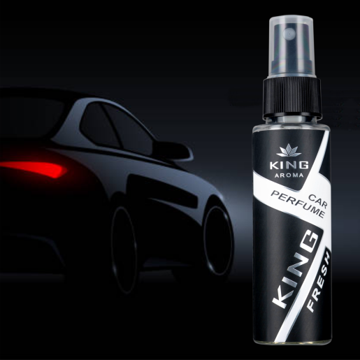 Odorizant auto cu pulverizator Fresh Kingaroma 50 ml