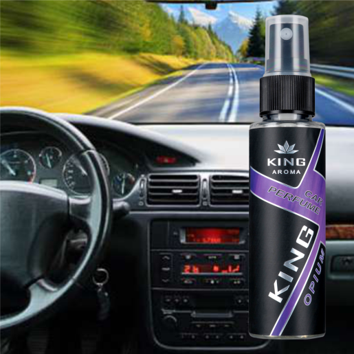 Odorizant auto cu pulverizator Opium Kingaroma 50 ml
