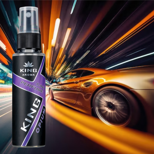 Odorizant auto cu pulverizator Opium Kingaroma 50 ml
