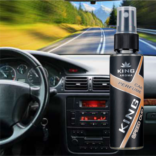 Odorizant auto cu pulverizator Speed Oud Kingaroma 50 ml