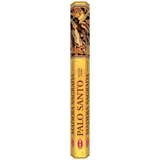Pachet 120 betisoare parfumate HEM Palo Santo si Ulei aromaterapie Palo Santo Kingaroma, 10 ml
