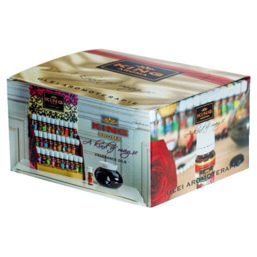 Pachet 30 buc ulei parfumat aromaterapie SUMMER, Kingaroma