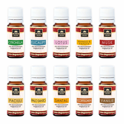 Pachet 30 buc ulei parfumat aromaterapie EXOTIC, Kingaroma
