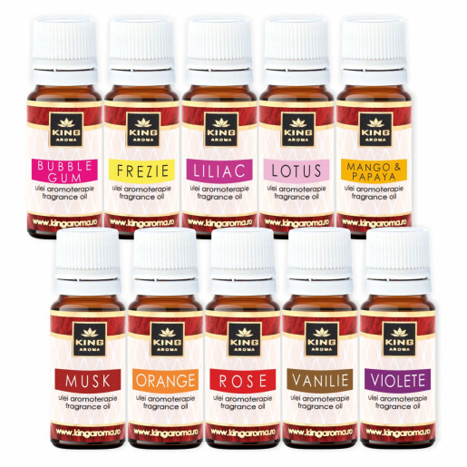 Pachet 30 buc ulei parfumat aromaterapie SWEET, Kingaroma