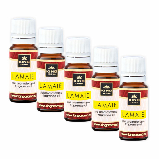 Pachet 5 uleiuri parfumate aromaterapie, LAMAIE, Kingaroma