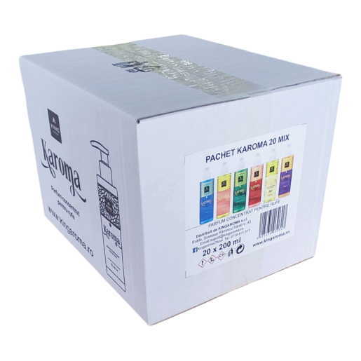Pachet Karoma 20 MIX – Parfum Concentrat pentru Rufe (Configurabil)  
