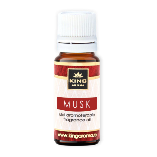 Pachet 5 uleiuri parfumate aromaterapie, MUSK, Kingaroma
