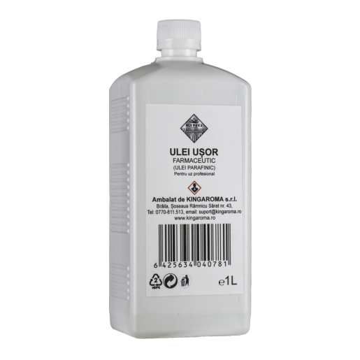Ulei parafinic farmaceutic pentru uz profesional, Kingaroma, 1000 ml