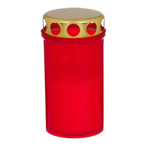 Set 20 bucati Candele cu capac, Tip 1-130 rosu, 25 ore, Kingaroma