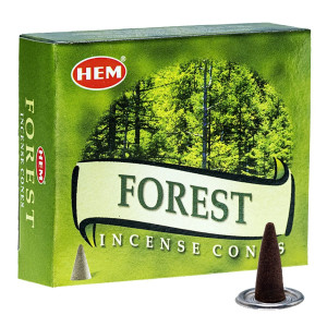 Conuri parfumate HEM, Forest 10 buc