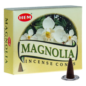 Conuri parfumate HEM, Magnolie 10 buc
