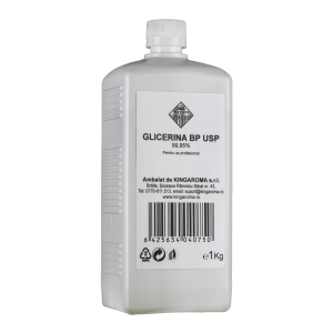 Glicerina vegetala 99, 5% BP USP, Kingaroma, 1 kg
