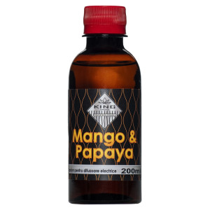 Rezervă parfum difuzoare electrice, Mango & Papaya Kingaroma 200 ml
