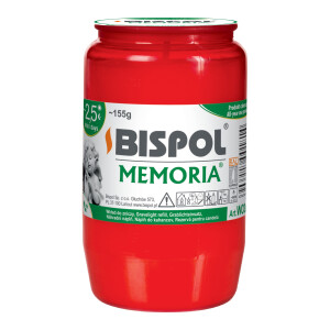 Set 24 bucati Rezerva Candela Memoria WO3 rosu, 60 ore, Bispol