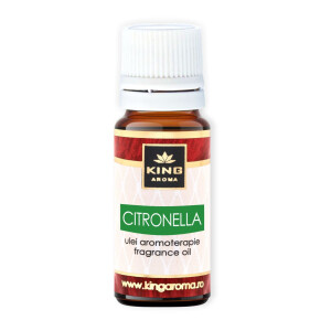 Ulei parfumat aromaterapie Citronella, Kingaroma, 10 ml