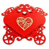 Suport aranjamente florale Caleașcă Valentines Roșie