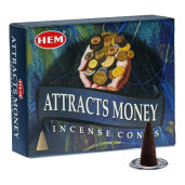 Conuri parfumate HEM, Atracts Money 10 buc