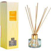 Odorizant  cameră cu bețe de ratan Kingaroma, Happy 50 ml