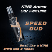 Odorizant auto cu pulverizator Speed Oud Kingaroma 50 ml