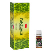 Pachet 120 betisoare parfumate HEM Paciuli si Ulei aromaterapie Paciuli Kingaroma, 10 ml