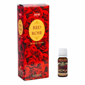 Pachet 120 betisoare parfumate HEM Red Rose si Ulei aromaterapie Rose Kingaroma, 10 ml