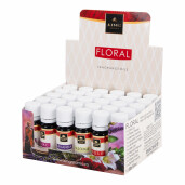 Pachet 30 buc ulei parfumat aromaterapie FLORAL, Kingaroma