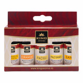 Pachet 5 uleiuri parfumate aromaterapie, EXOTIC, Kingaroma