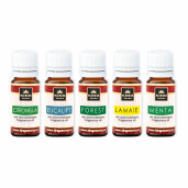 Pachet 5 uleiuri parfumate aromaterapie, FRESH, Kingaroma