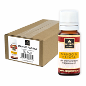 Pachet 50 uleiuri parfumate aromaterapie, MANGO & PAPAYA, Kingaroma, 10 ml