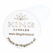 Set 2 Lumanari Cununie / Botez Kingaroma, H-30 cm, D-5,4 cm