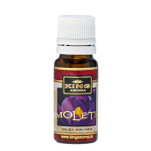 Pachet 120 betisoare parfumate HEM Violete si Ulei aromaterapie Violete Kingaroma, 10 ml